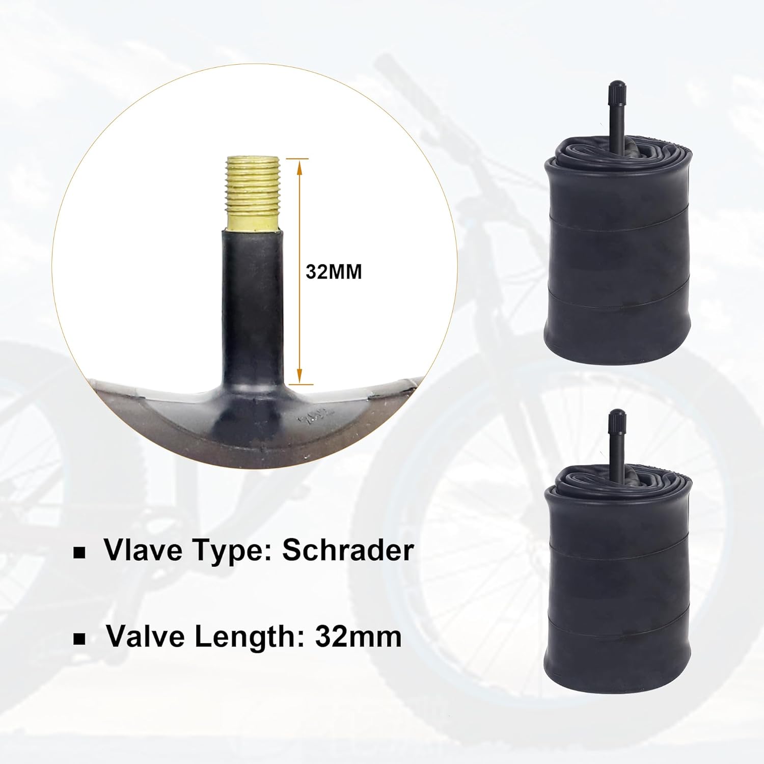 ZUKKA 1 قطعة الدهون الأنابيب ا - مراجعة Mountain Biking Tube وسعره
